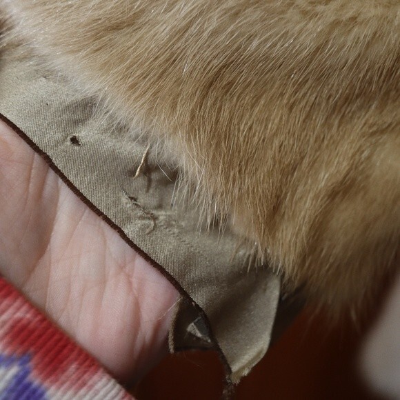 Evan's Vintage Fur Coat Cape 1950s - Picture 12 of 16